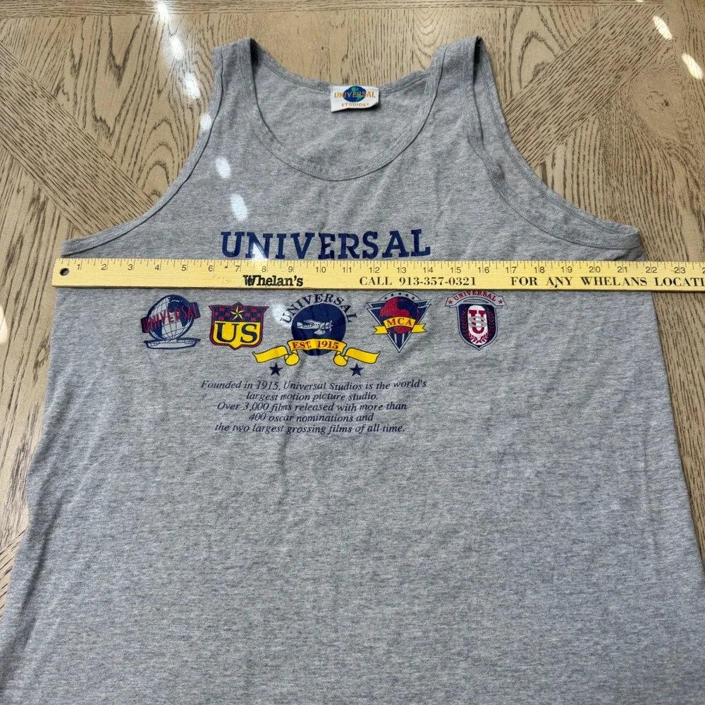 VTG Universal Studios Men's XL Gray 